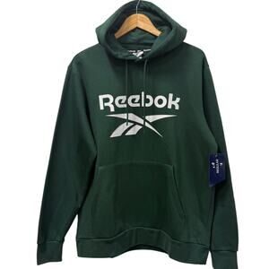 Reebok men's Hoodie n green size large
